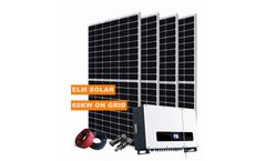 ELM - Model 60kw - On Grid Solar Energy System