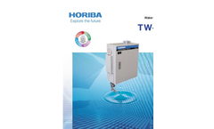 HORIBA - TW-100 - Water Distribution Monitor Brochure