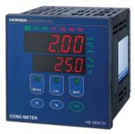 HORIBA - Model HE-960CW - 2-Channel Sanitary Conductivity Meter