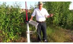 smart farm systems beta site soil moisture monitoring - Video