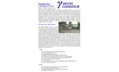Bretby Gammatech - Model GammaEye - Large Bulk Gamma Emission Monitoring System - Brochure