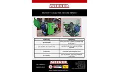 Meeker - Patriot-E Electric Hot Oil Heater Brochure