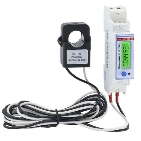 Model RI-D18-100-CT - Single Phase Multifunction Energy Meter