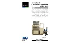 Ueshima - Model FT-3100 Series - Constant Stress/Strain Fatigue Tester Datasheet