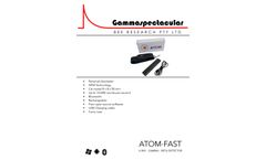 ATOM-FAST Radiation Detector and Personal Dosimeter - Brochure