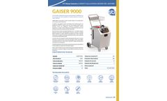 Gasiser - Model 9000 - Three-Phase Steam Generator - Brochure