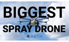 The Biggest Spray Drone On the Market - AG-272 - Video
