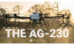 Texas Sized Hylio Crop Spraying Drone - The AG-230 - Video