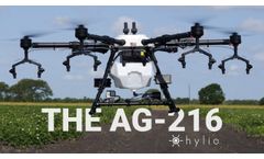 Hylio`s Versatile Crop Spraying Drone - The AG-216 - Video
