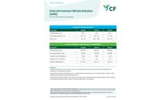 CF - Urea Ammonium Nitrate Solution (UAN) 28, 30 and 32% Total Nitrogen Datasheet