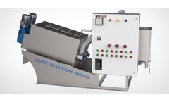 Amikon - Model ASDM Series - Multi Disk Sludge Dewatering Screw Press  Machine
