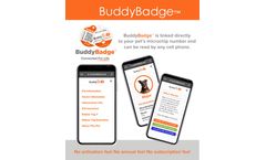 Model BuddyBadge - QR Collar Tag