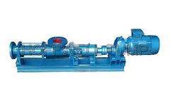 HOFFWELL - Model G50-1 - G Positive Displacement Sludge Screw Pump
