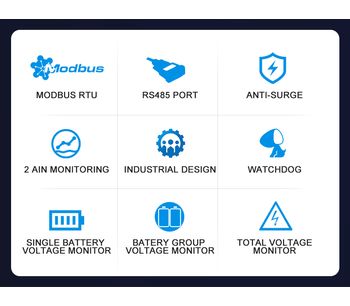 Battery Pack Monitoring Module for Unmanned Rooms and Scenes-1