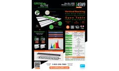 Grow Elite - Model 55411311 - 450W Modular LED Grow Light Datasheet