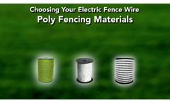 Electric Fence Wire Buying Guide - Video