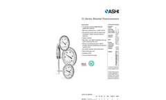 Bimetal - CI, ASME B40.200 - Thermometers Brochure