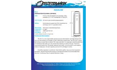 Systematix - Model DI-4 - Deionization Polishing Cartridge Datasheet