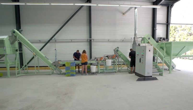 FLDI - Nuts Drying, Breaking and Grading Line