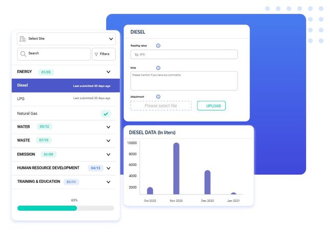 Updapt ESG Data Management Platform Software