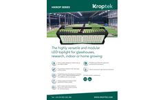 Kroptek - Model HiKrop Series - LED Grow Lights Datasheet