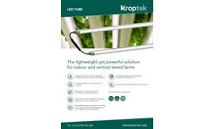 Kroptek - Model Tube Series - LED Grow Lights Datasheet
