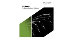Diversatek Viper - 3-Stage Balloon Dilators Datasheet