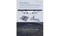 Model Flora Series - LED Grow Light - Brochure