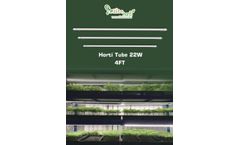 Model Horti-Tube - LED Grow Light - Brochure