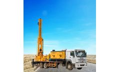 JCDRILL - Model CSD300A 6X4 - Well Hydraulic 93kw Truck Mounted Water Drilling Rig For Agriculture