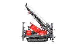 JCDRILL - Model CWD400 - 400m Crawler Mounted Deep Water Well Drilling Rig Machine