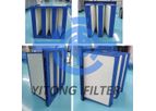 Yitong - Model hepafilter - Compact Filter / V-Bank Air Filter