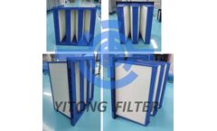 Yitong - Model hepafilter - Compact Filter / V-Bank Air Filter