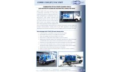 Combination JET/VAC Sewer Cleaning COMBI 1500 - Brochure