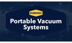 Industrial Portable Vacuums Systems by DuroVac - Video