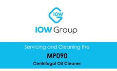 IOW MP090 Centrifuge Filter - Service and Cleaning Training Video