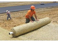 Erosion control biodegradable mat - NETTING - Midwest Construction