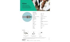 Climatec HATO - Model Rudax - Low Energy Dairy Lighting - Brochure