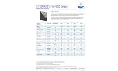AWD SITEDRAIN - Model 6000 Series - Prefabricated Strip Drain - Brochure