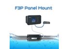F3P Panel Mount Ultrasonic Flowmeter