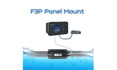 F3P Panel Mount Ultrasonic Flowmeter