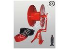 Getech - Model ISO : 884 - First Aid Hose Reel with Nozzle