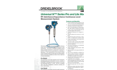 Universal - Model IV - RF Continuous Level Measurement Meter Brochure