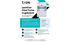 TION - Laminar Flow Fume Cupboards Datasheet