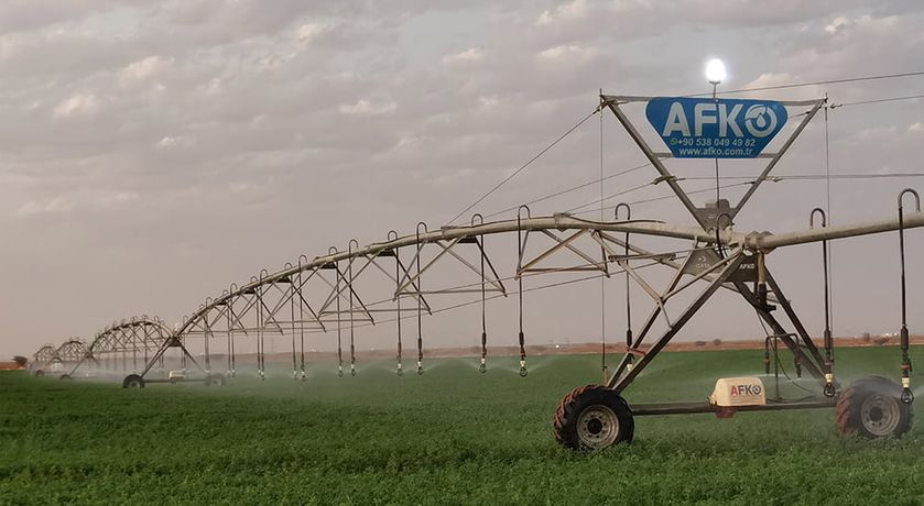 Small Center Pivot Irrigation System-2