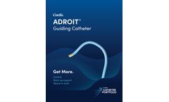 Cordis ADROIT - Guiding Catheters - Brochure
