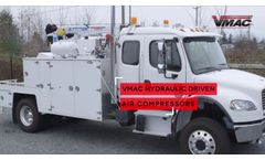 40 CFM Hydraulic Air Compressors - Video