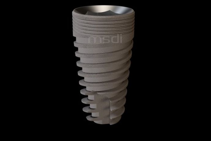 MSDI - Internal Hexagon System - Alef Spiral Implant By MSDI ...