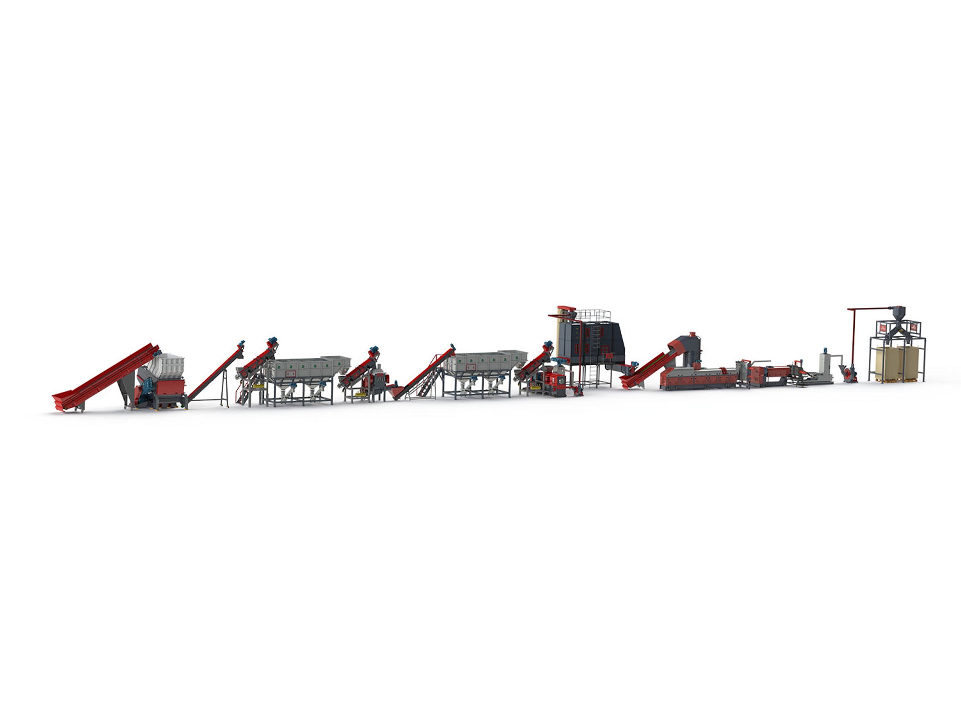 Plastic Recycling Line - Rigid & Film Recycling Line By Vikotech Makina