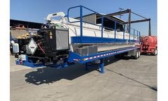 Thompson Tank - Model WT-120-90000 - Self-Contained Vacuum Tank Trailers